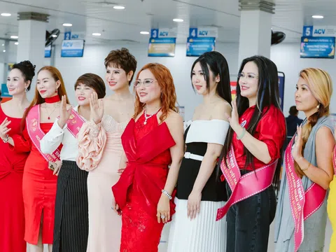 Hình ảnh ngày đầu tiên trong hành trình Hoa hậu Doanh nhân Việt Nam 2024