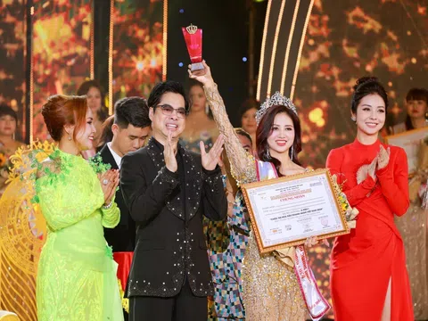 Doanh nhân Đỗ Thị Thu Giang đăng quang Á hậu 1 Hoa hậu Doanh nhân Việt Nam 2024