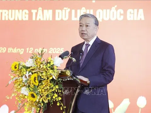 Tổng Bí thư Tô Lâm: Phải đặt yêu cầu bảo đảm an ninh, an toàn dữ liệu ở mức cao nhất; không đánh đổi an ninh, an toàn lấy tiện lợi hay tốc độ