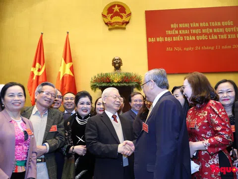 Tổng Bí thư Nguyễn Phú Trọng: Nhà văn hóa lớn, hết lòng vì sự phát triển của nền văn hóa Việt Nam