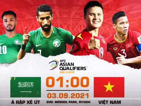 Trận đấu: Saudi Arabia  - Việt Nam