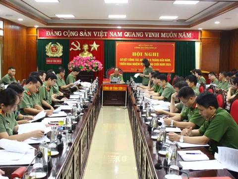 Công an tỉnh Sơn La: Sơ kết công tác an ninh 6 tháng đầu năm 2024