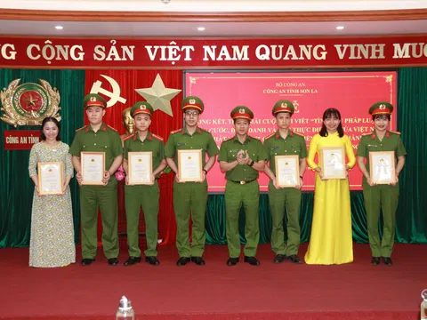 Sơn La tổ chức trao giải cuộc thi tìm hiểu Luật Căn cước