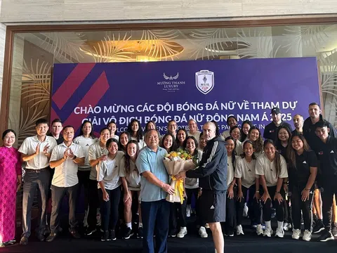 Đội tuyển nữ Philippines đã có mặt tại Phú Thọ, sẵn sàng cho giải nữ Đông Nam Á 2025