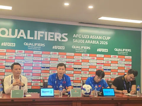 Họp báo Vòng loại Bảng C - Giải Bóng đá U23 châu Á 2026