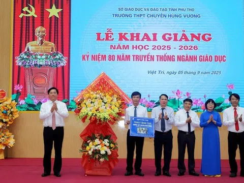 Phú Thọ khai giảng năm học 2025 - 2026: Khí thế mới, quyết tâm mới