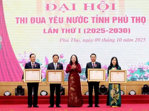 Phú Thọ long trọng tổ chức Đại hội Thi đua yêu nước lần thứ I, giai đoạn 2025 – 2030