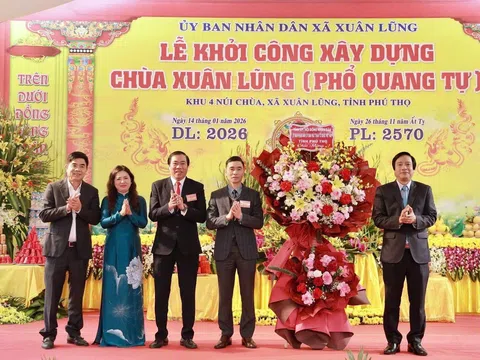 Phú Thọ: Khởi công tôn tạo Chùa Xuân Lũng, di tích hơn 800 năm tuổi