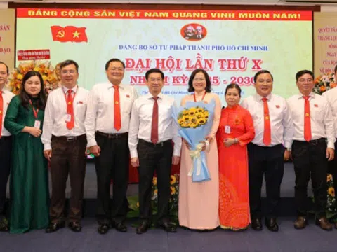 Đại hội Đảng bộ Sở Tư pháp TP.HCM lần thứ X: Khởi đầu cho hành trình đổi mới, phát triển bền vững