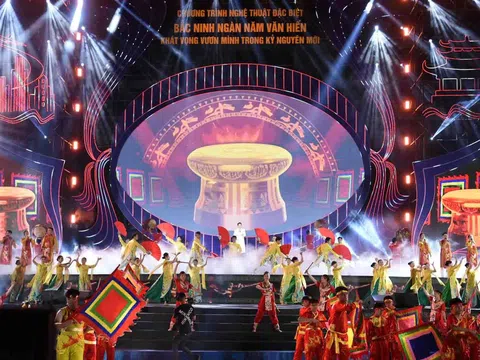 Bắc Ninh rực sáng trong đêm nghệ thuật chào mừng hành trình mới