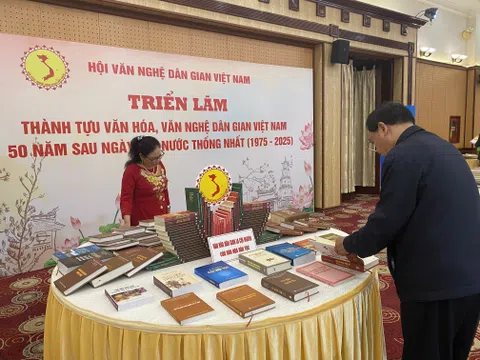 Triển lãm thành tựu văn nghệ dân gian Việt Nam 1975–2025: Tôn vinh di sản, nghệ nhân và các công trình nghiên cứu tiêu biểu