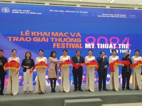 Hà Nội: Trao giải thưởng Festival mỹ thuật trẻ lần thứ 7 năm 2024