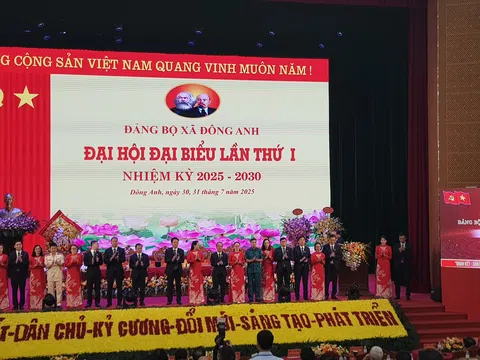 Đại hội đại biểu Đảng bộ xã Đông Anh lần thứ I, nhiệm kỳ 2025 - 2030: Lan tỏa tinh thần đổi mới, đoàn kết và phát triển
