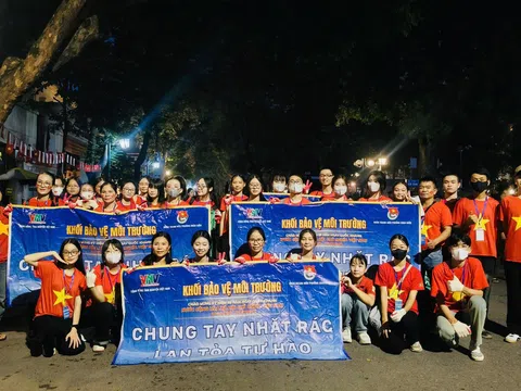 Lan tỏa tinh thần sống xanh: Cộng đồng tình nguyện Việt Nam (VNV) góp sức giữ cho Thủ đô Hà Nội xanh - sạch - đẹp