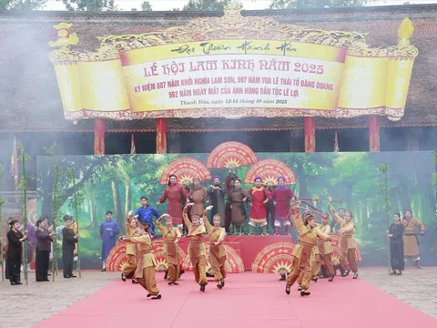 Thanh Hóa khai mạc Lễ hội Lam Kinh năm 2025