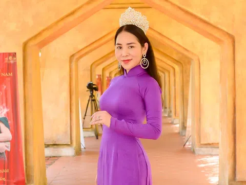 Á hậu Vũ Khánh Hòa nhan sắc thăng hạng góp mặt trong phần thi thời trang tại Bà Nà Hills