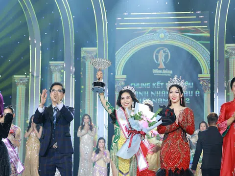 Doanh nhân Nguyễn Hạnh Nguyên đăng quang Á hậu 2 Hoa hậu Doanh nhân Châu Á Việt Nam 2022