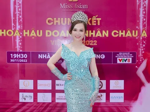 Chung kết Miss Asian 2022: Á hậu Trương Lê Mai Trang khoe nhan sắc rạng rỡ trên thảm đỏ