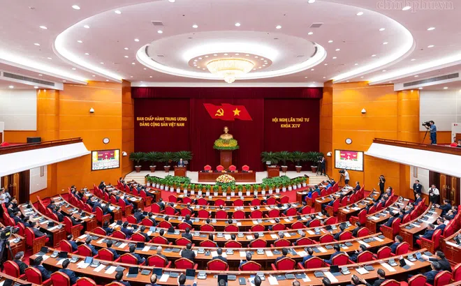 Thông báo  Hội nghị lần thứ tư Ban Chấp hành Trung ương Đảng khóa XIV