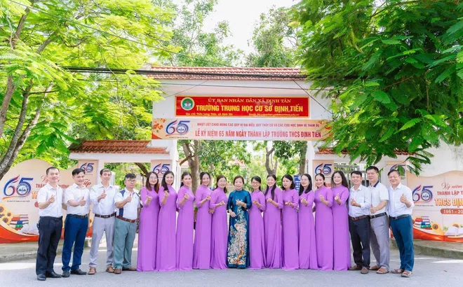 Rạng danh truyền thống hiếu học của trường THCS Định Tiến - Thanh Hoá