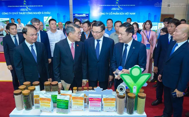Thủ tướng Lê Minh Hưng: Doanh nghiệp thương hiệu Việt Nam phải trở thành lợi thế cạnh tranh chiến lược
