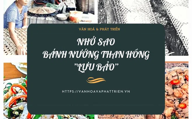 Nhớ sao bánh nướng than hồng “Lựu Bảo”