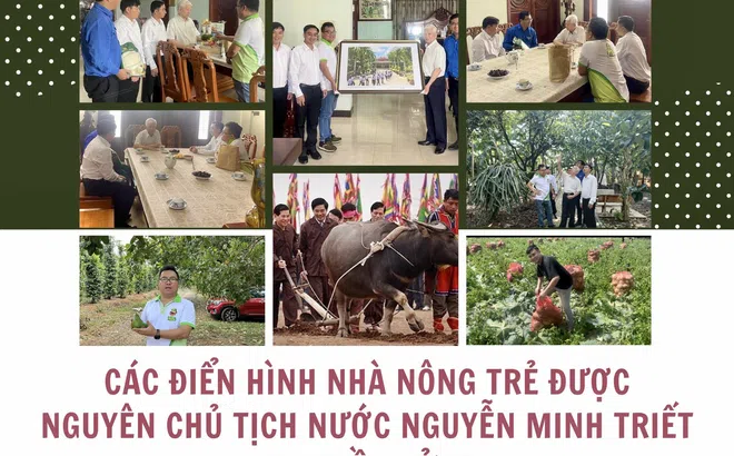 Các điển hình nhà nông trẻ được nguyên Chủ tịch nước Nguyễn Minh Triết “truyền lửa”