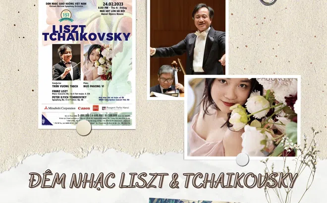 Đêm nhạc Liszt & Tchaikovsky
