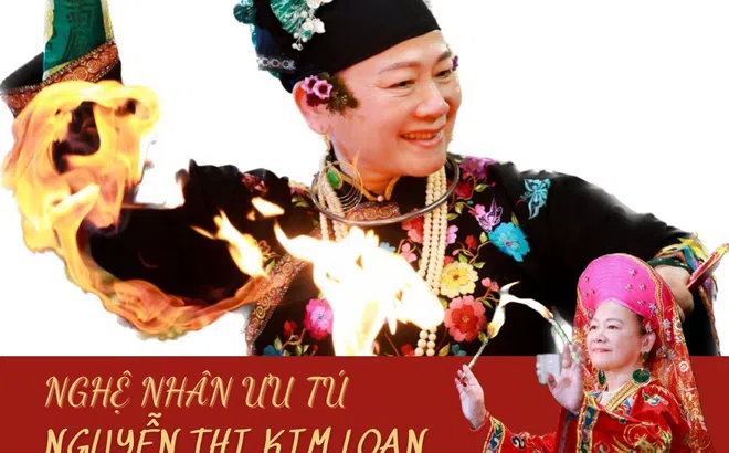 Nghệ nhân ưu tú Nguyễn Thị Kim Loan và sự phát triển của đạo Mẫu