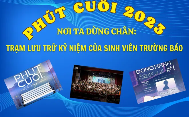 Phút Cuối 2023 - Nơi ta dừng chân: Trạm lưu trữ kỷ niệm của sinh viên trường Báo