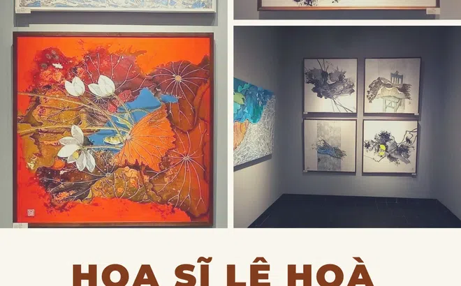 Hoạ sĩ Lê Hoà ra mắt triển lãm tranh “Lotus”