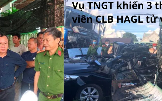 Vụ TNGT khiến 3 thành viên CLB HAGL tử vong:  Xe tải 81H-027.60 do ông Đinh Tiến Bình lái vượt ẩu