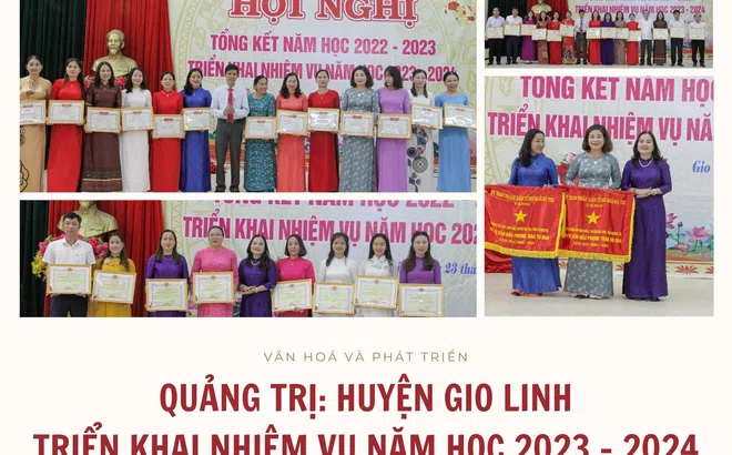 Quảng Trị: huyện Gio Linh Triển khai nhiệm vụ năm học 2023 - 2024