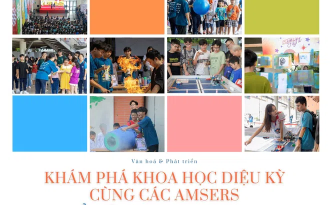 Khám phá khoa học diệu kỳ cùng các Amsers tại triển lãm Science Tornado 2023