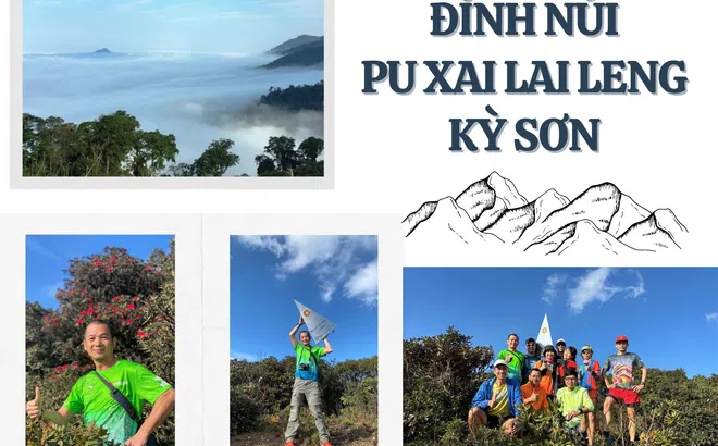 Nghệ An: Đỉnh núi Pu Xai Lai Leng – Kỳ Sơn