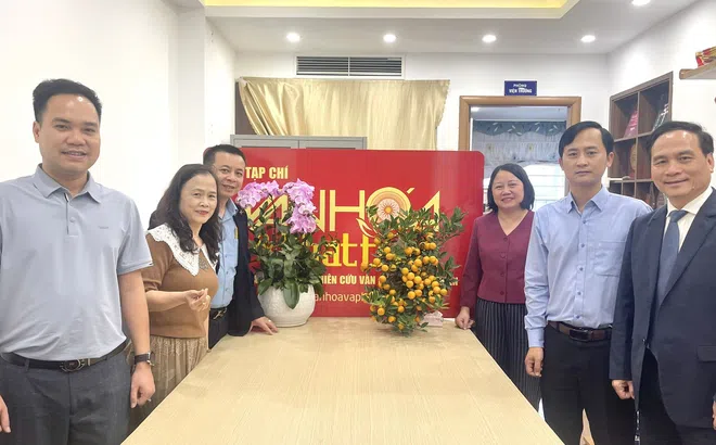 Lãnh đạo Liên hiệp các Hội Khoa học và Kỹ thuật Việt Nam thăm, làm việc với Viện Nghiên cứu Văn hóa và Phát triển, Tạp chí điện tử Văn hóa và Phát triển