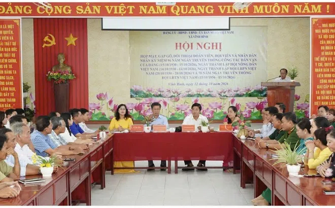 An Giang: Xã Vĩnh Bình xây dựng “Chi bộ bốn tốt”, “Đảng bộ bốn tốt” là giải pháp then chốt