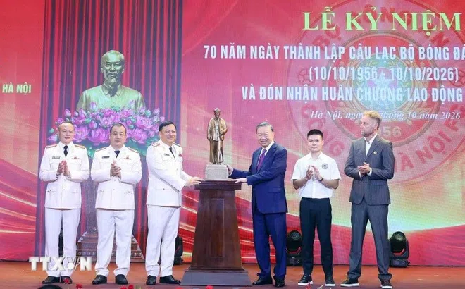 Phát huy truyền thống vẻ vang, gia tăng đóng góp, cống hiến của Câu lạc bộ bóng đá Công an Hà Nội