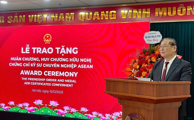 VUSTA tổ chức trao Huân chương Hữu nghị của Chủ tịch nước cho Liên đoàn các tổ chức Kỹ sư ASEAN